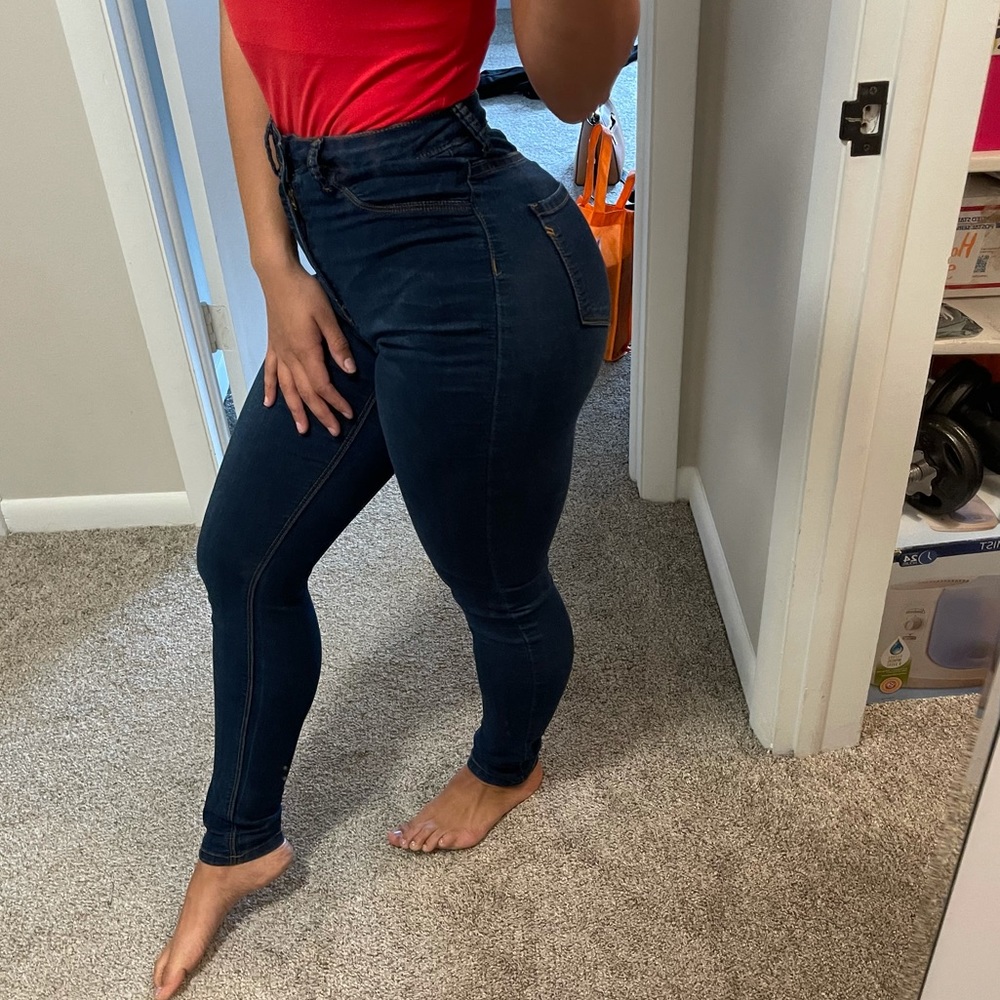 Fashion Nova high waisted jeans